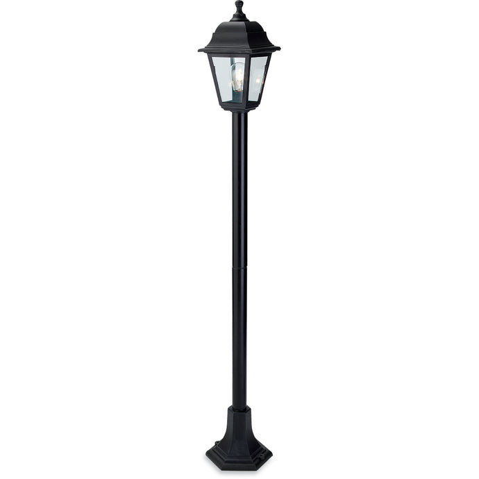 Firstlight 8348BK Oslo 1 Light Black Post Light