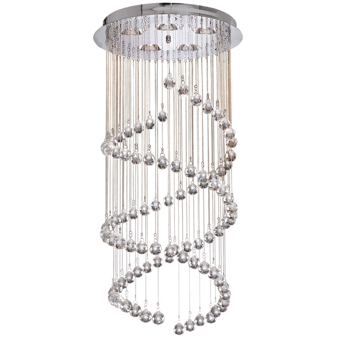 Searchlight 8843CC Hallway CC Double Ftg-Xtal Balls - 31611