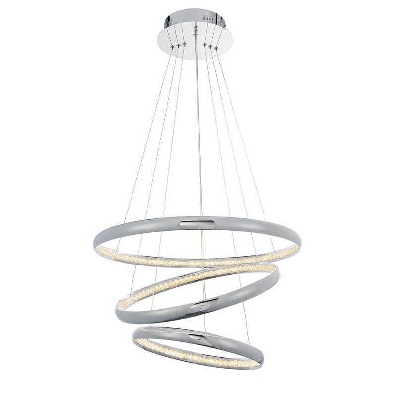 Load image into Gallery viewer, Endon Lighting 90292 Ozias 1lt Pendant - 34129
