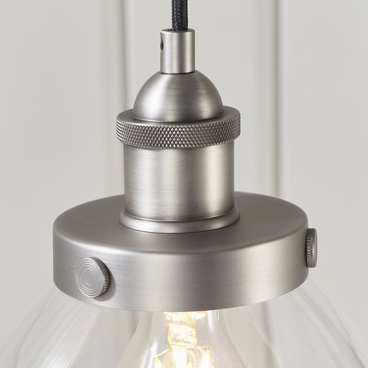 Endon Lighting 91738 Hansen 1lt Pendant - 26576