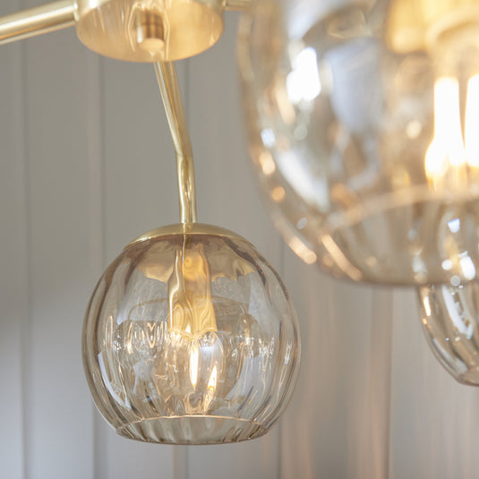 Endon Lighting 91969 Dimple 5lt Pendant - 34196