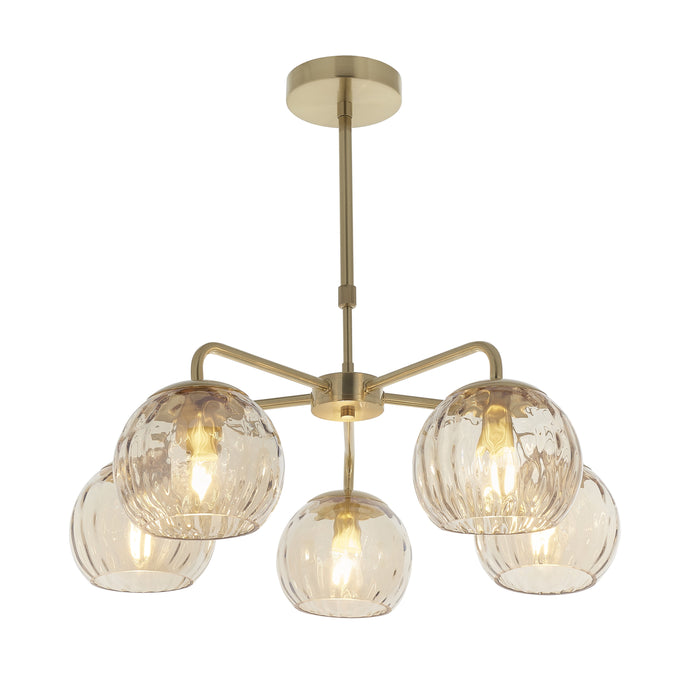 Endon Lighting 91969 Dimple 5lt Pendant - 34196
