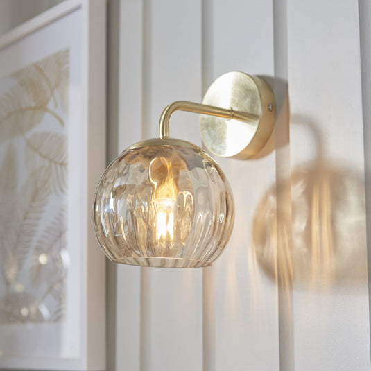 Endon Lighting 91970 Dimple 1lt Wall - 26572