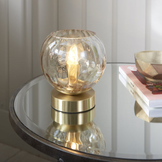 Endon Lighting 91973 Dimple 1lt Table - 26571