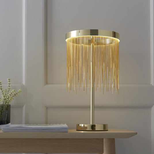 Endon Lighting 92177 Zelma 1lt Table - 34201