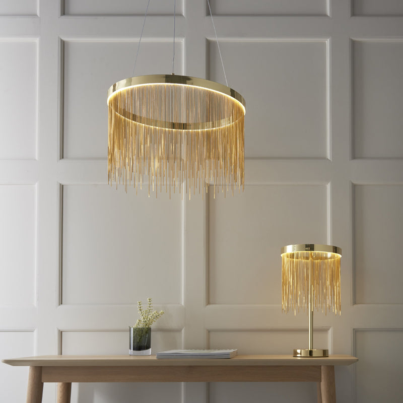Load image into Gallery viewer, Endon Lighting 92177 Zelma 1lt Table - 34201
