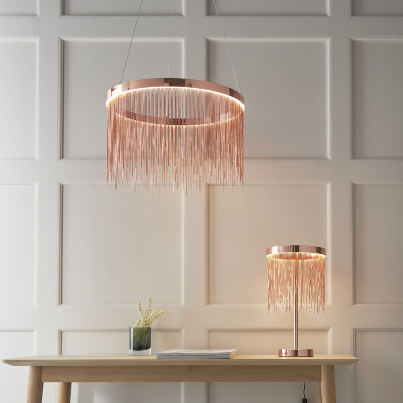 Load image into Gallery viewer, Endon Lighting 92179 Zelma 1lt Table - 34203
