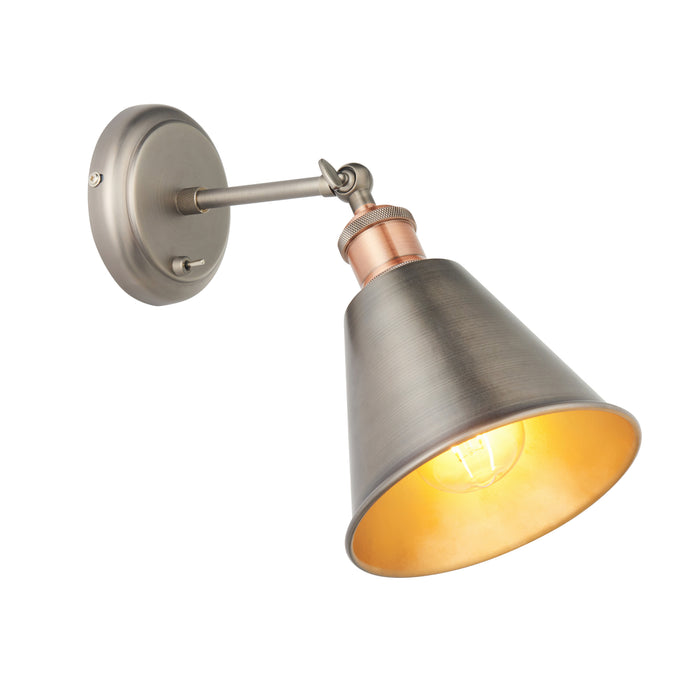 Endon Lighting 92866 Hal 1lt Wall - 34210