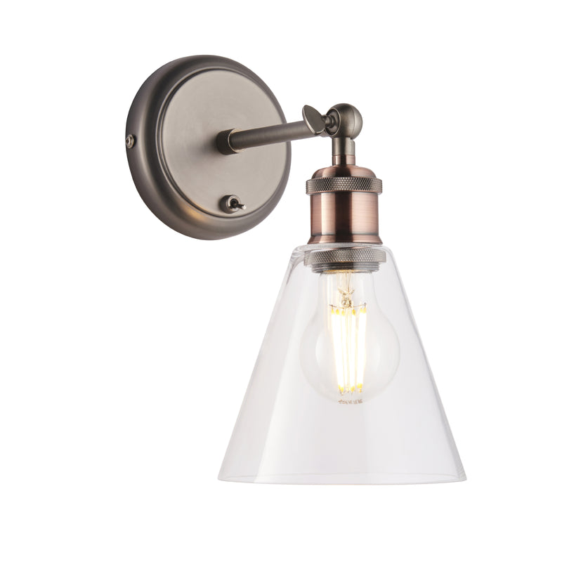Load image into Gallery viewer, Endon Lighting 92874 Hal 1lt Wall - 34211
