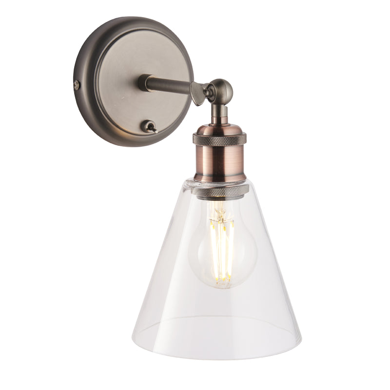 Load image into Gallery viewer, Endon Lighting 92874 Hal 1lt Wall - 34211
