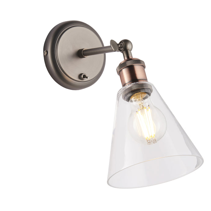 Endon Lighting 92874 Hal 1lt Wall - 34211