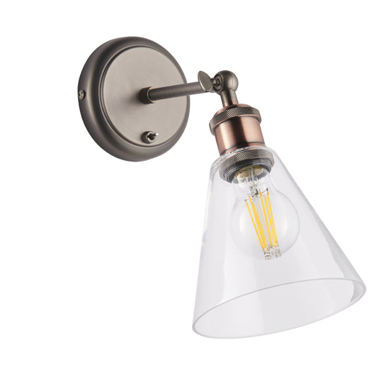 Endon Lighting 92874 Hal 1lt Wall - 34211