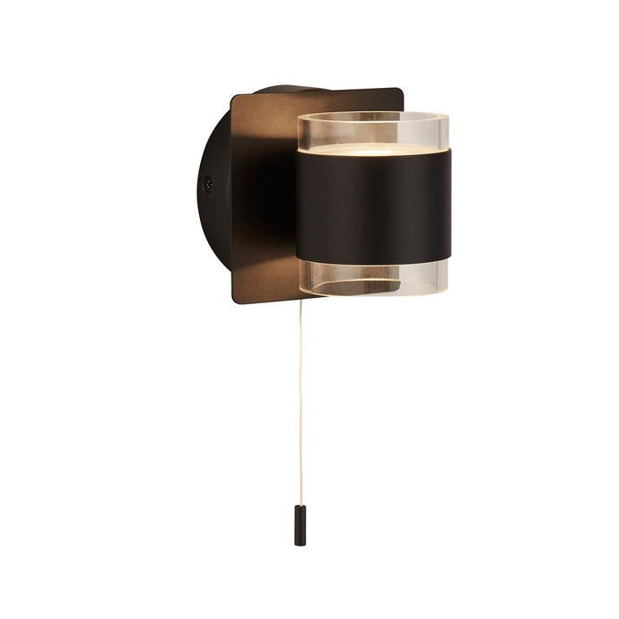 Searchlight 93290-2BK Tumbler 2Lt Bathroom Up Down Wall Light - 31657