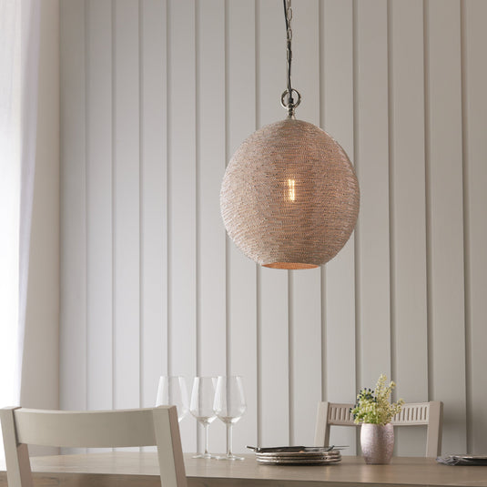 Endon Lighting 93430 Asha 1lt Pendant - 34249