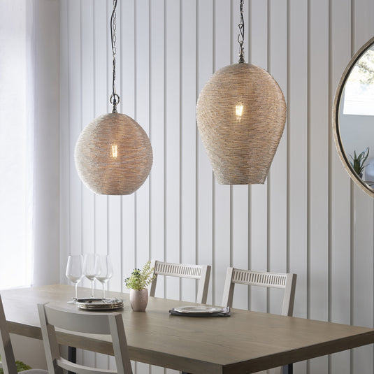 Endon Lighting 93430 Asha 1lt Pendant - 34249