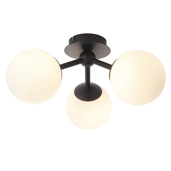 Endon Lighting 93489 Pulsa 3lt Semi flush - 34252