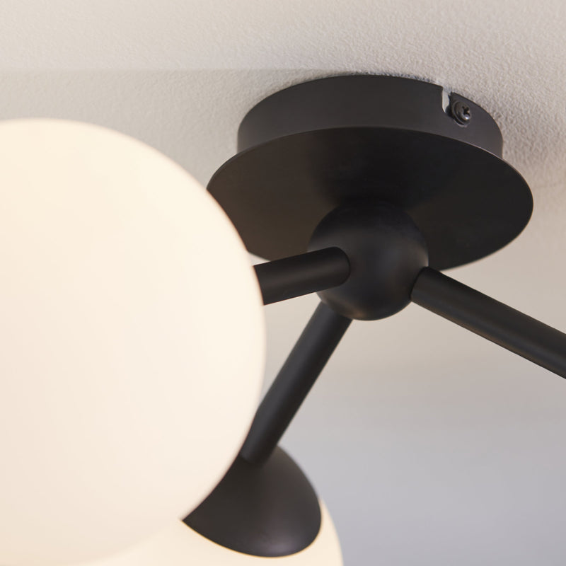 Load image into Gallery viewer, Endon Lighting 93489 Pulsa 3lt Semi flush - 34252
