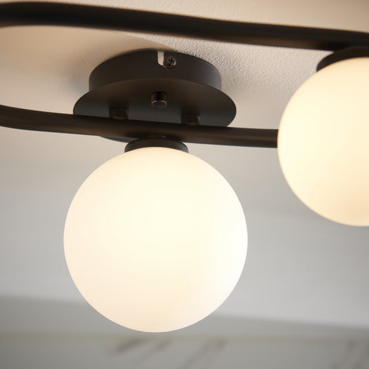Endon Lighting 93524 Pulsa 3lt Semi flush - 34254