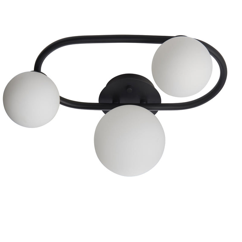 Load image into Gallery viewer, Endon Lighting 93524 Pulsa 3lt Semi flush - 34254
