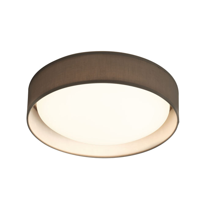 Searchlight 9371-50GY Gianna 1Lt LED Flush Ceiling Light, Acrylic, Grey Shade - 31665