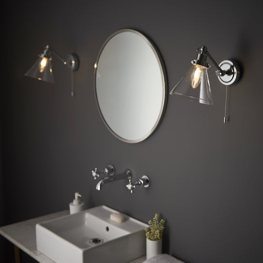 Endon Lighting 93853 Faraday 1lt Wall - 34257