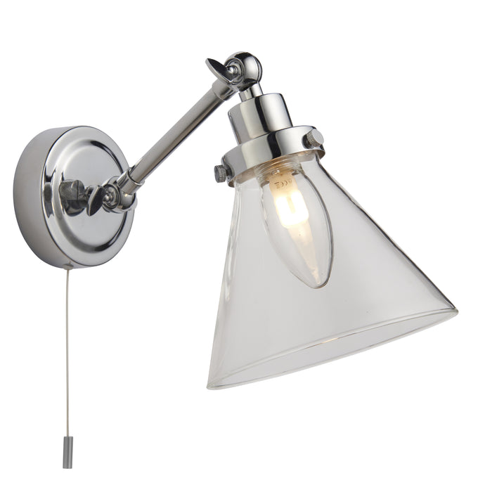 Endon Lighting 93853 Faraday 1lt Wall - 34257