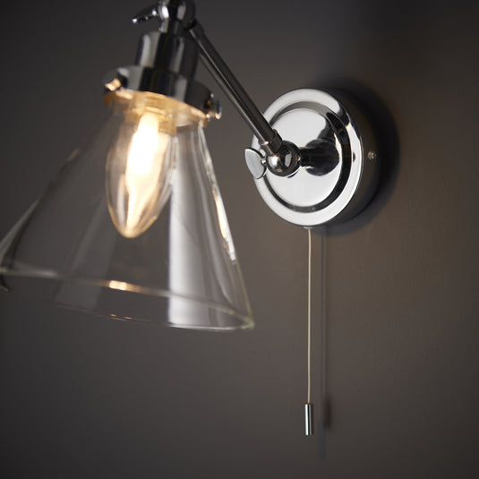 Endon Lighting 93853 Faraday 1lt Wall - 34257