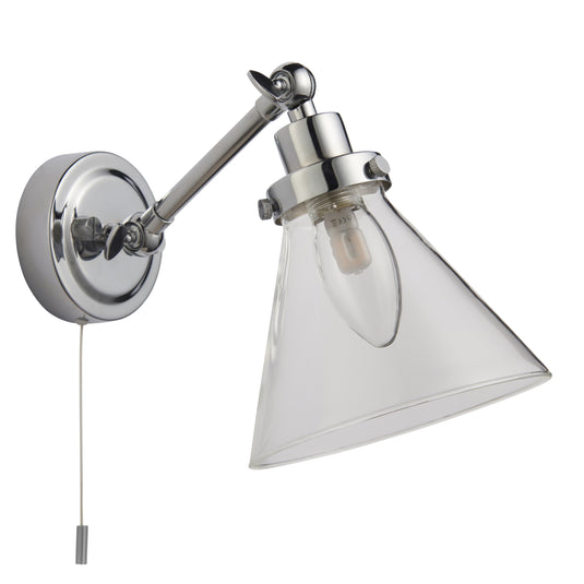 Endon Lighting 93853 Faraday 1lt Wall - 34257