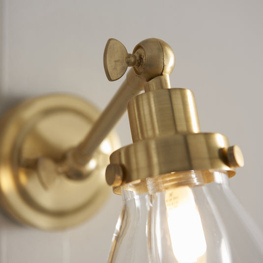 Endon Lighting 93854 Faraday 1lt Wall - 34258