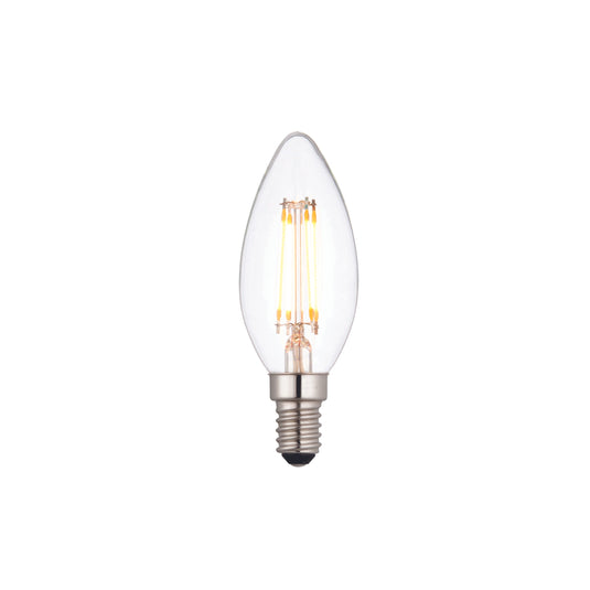 Saxby Lighting 94341 E14 LED Filament Candle 4W - 32425