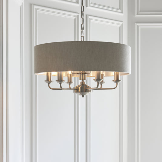 Endon Lighting 94357 Highclere 6lt Pendant - 34268
