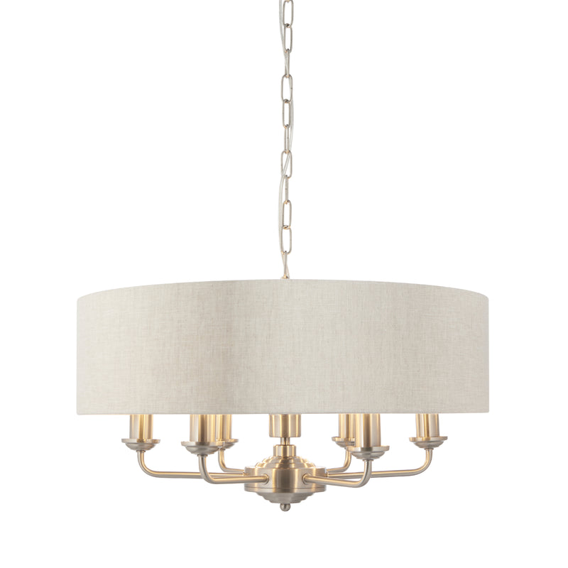 Load image into Gallery viewer, Endon Lighting 94357 Highclere 6lt Pendant - 34268
