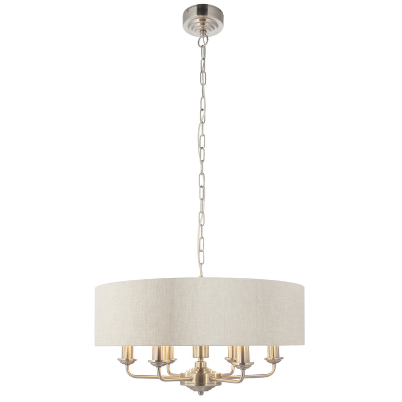 Load image into Gallery viewer, Endon Lighting 94357 Highclere 6lt Pendant - 34268
