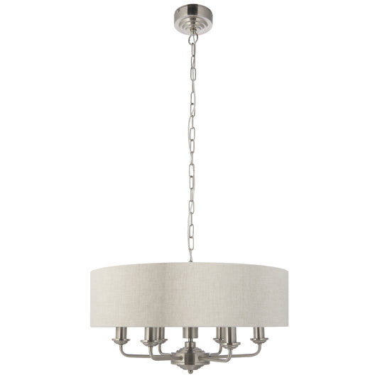 Endon Lighting 94357 Highclere 6lt Pendant - 34268