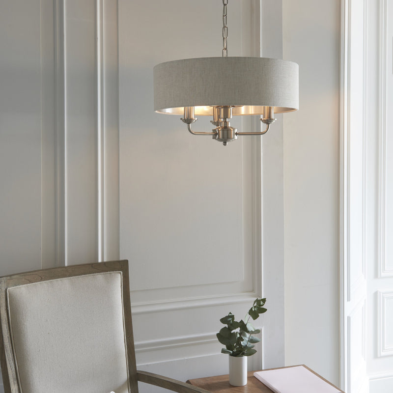 Load image into Gallery viewer, Endon Lighting 94361 Highclere 3lt Pendant - 34271
