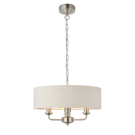 Endon Lighting 94361 Highclere 3lt Pendant - 34271
