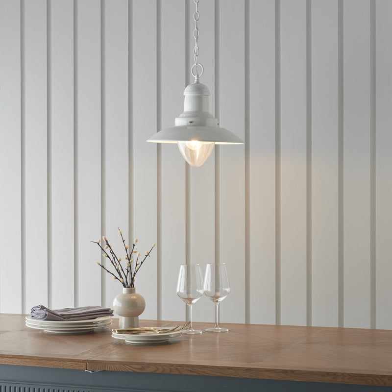Load image into Gallery viewer, Endon Lighting 94371 Polperro 1lt Pendant - 34278

