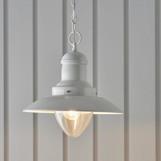 Endon Lighting 94371 Polperro 1lt Pendant - 34278