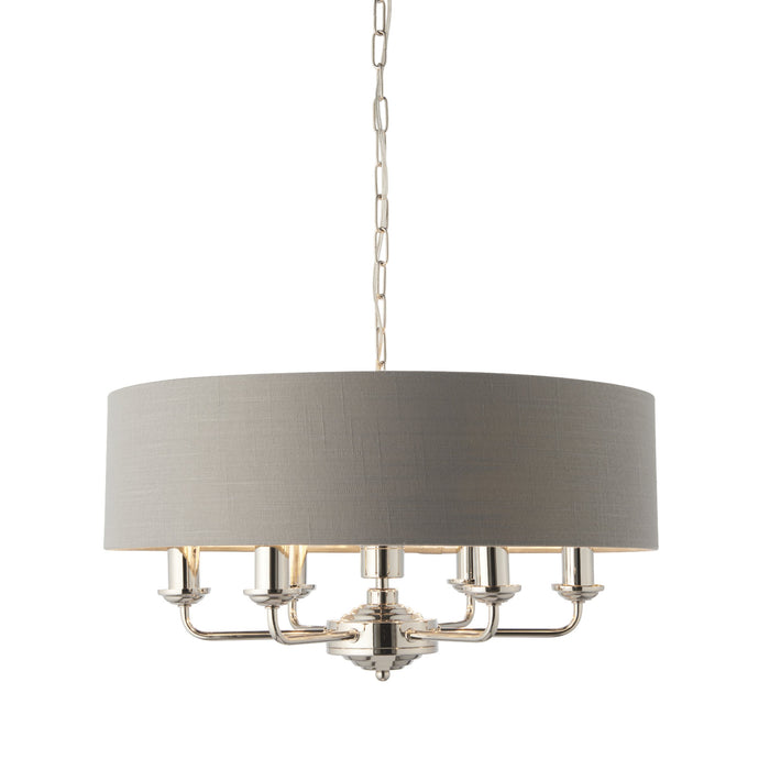 Endon Lighting 94373 Highclere 6lt Pendant - 34279