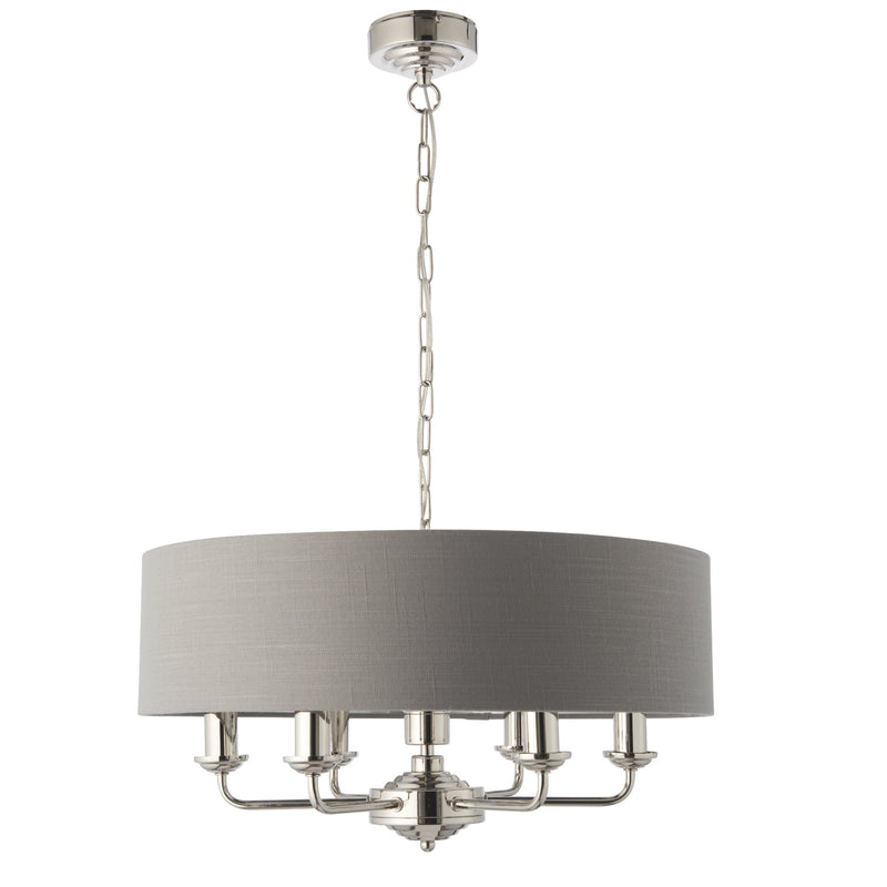 Load image into Gallery viewer, Endon Lighting 94373 Highclere 6lt Pendant - 34279
