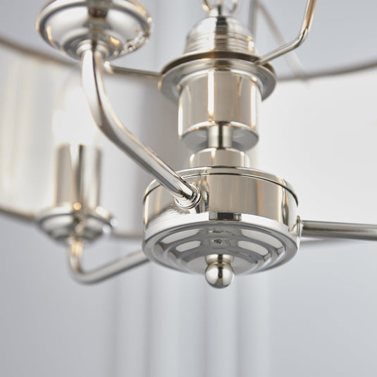 Endon Lighting 94377 Highclere 3lt Pendant - 34283