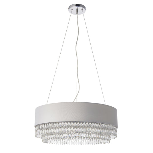 Endon Lighting 94396 Malmesbury 6lt Pendant - 34300