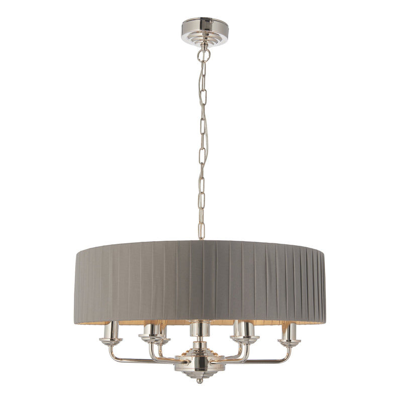 Load image into Gallery viewer, Endon Lighting 94397 Highclere 6lt Pendant - 34301
