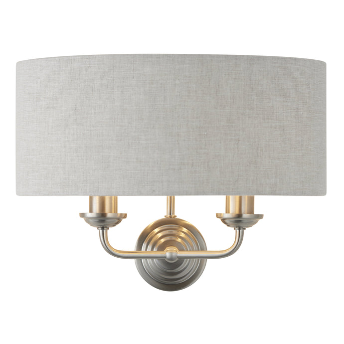 Endon Lighting 94403 Highclere 2lt Wall - 34304