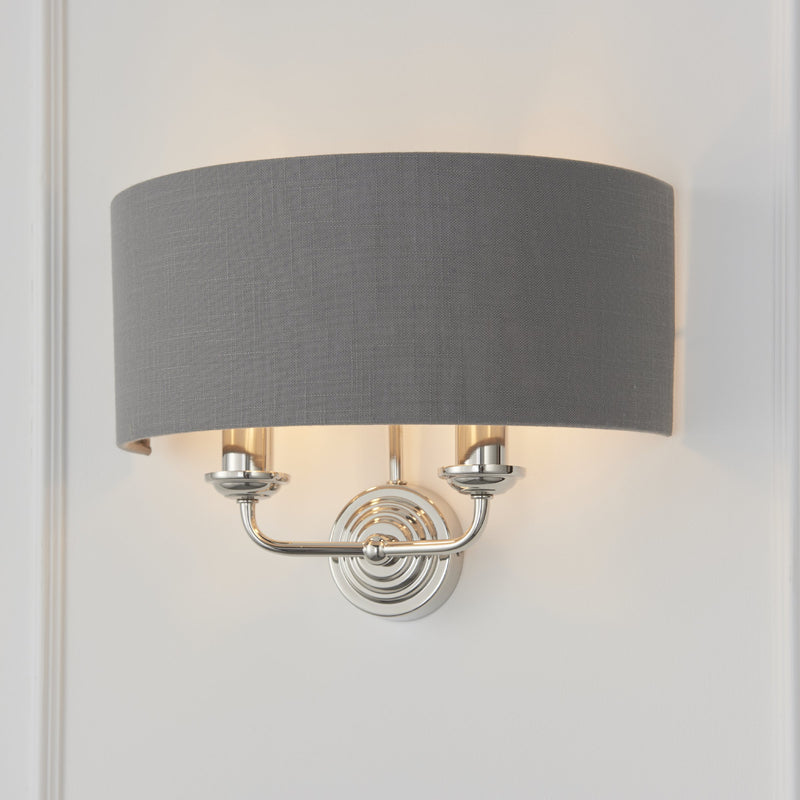 Load image into Gallery viewer, Endon Lighting 94406 Highclere 2lt Wall - 34305
