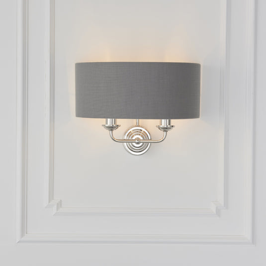 Endon Lighting 94406 Highclere 2lt Wall - 34305