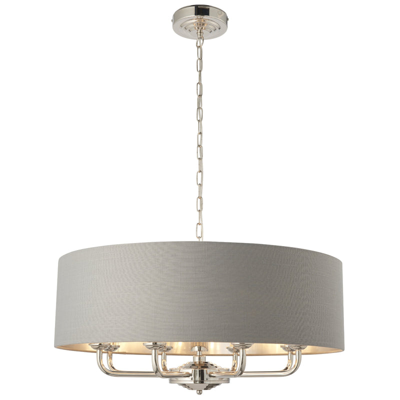 Load image into Gallery viewer, Endon Lighting 94415 Highclere 8lt Pendant - 34313
