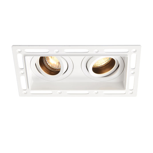 Saxby Lighting 94754 Trimless Downlight twin 50W - 32443