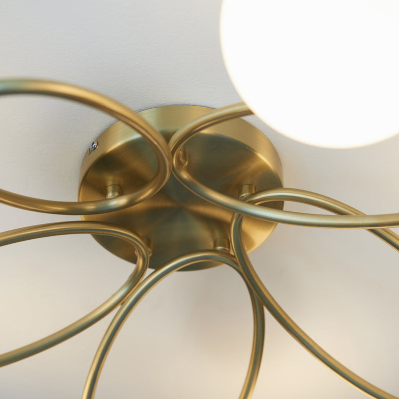 Load image into Gallery viewer, Endon Lighting 95291 Ellipse 5lt Semi flush - 34324
