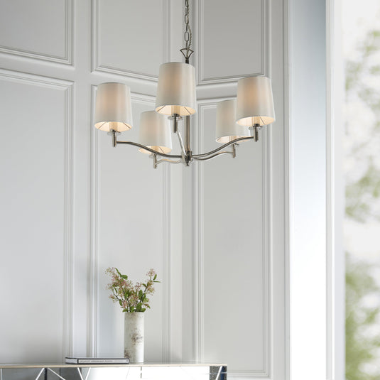 Endon Lighting 95826 Ortona 5lt Pendant - 34353